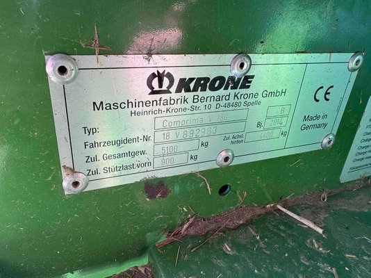 Presse à balles rondes Krone COMPRIMA V180 TANDEM