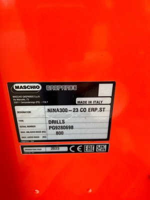 Semoir monograine MASCHIO GASPARDO NINA 300