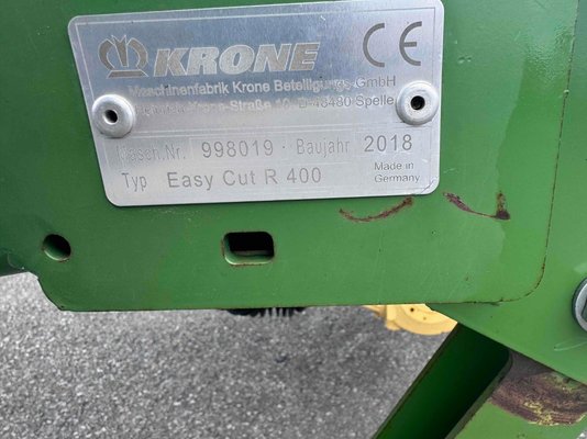 Faucheuse Krone EASYCUT R 400